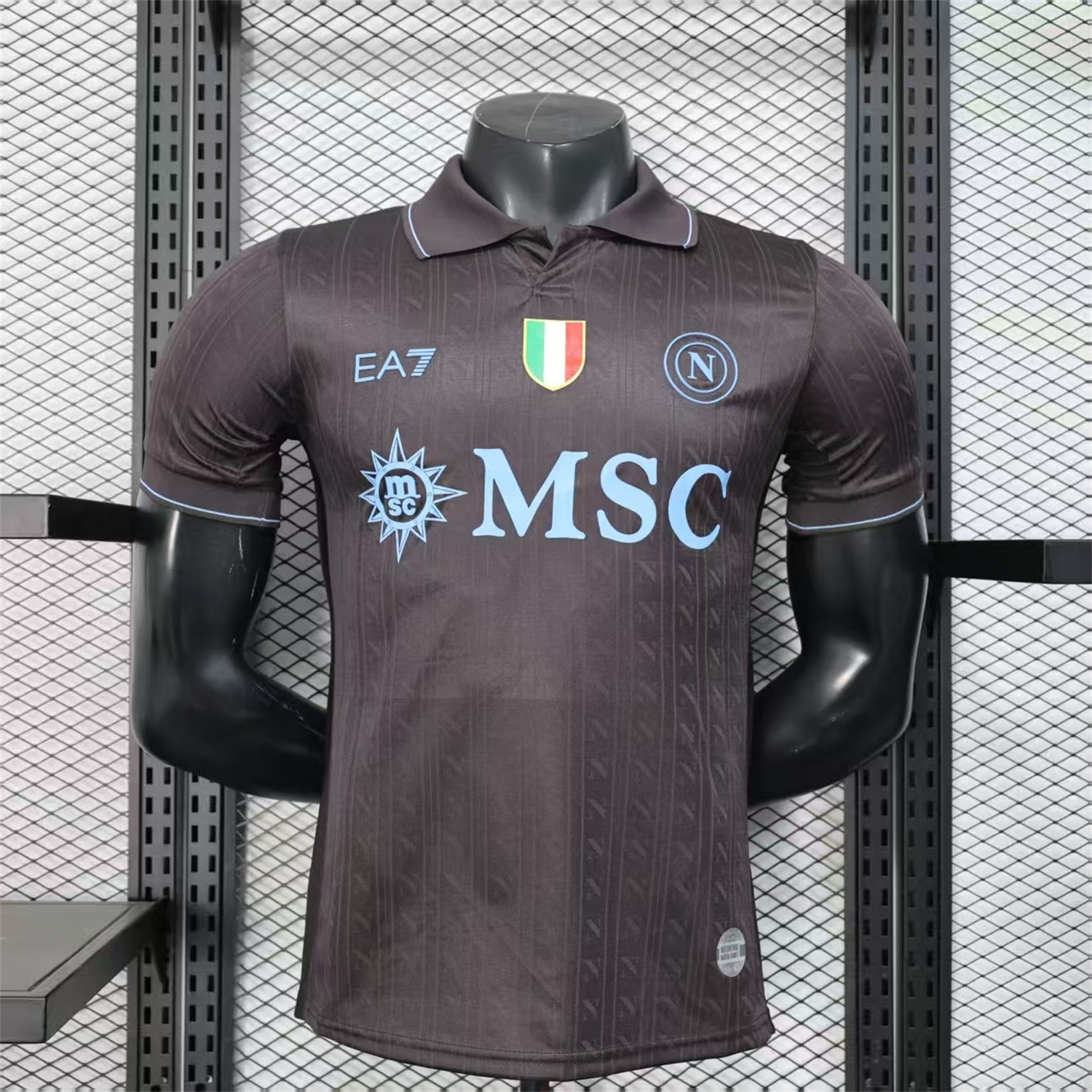 Napoli 25-26 Third Black Jersey - Player Version - ManixJersey