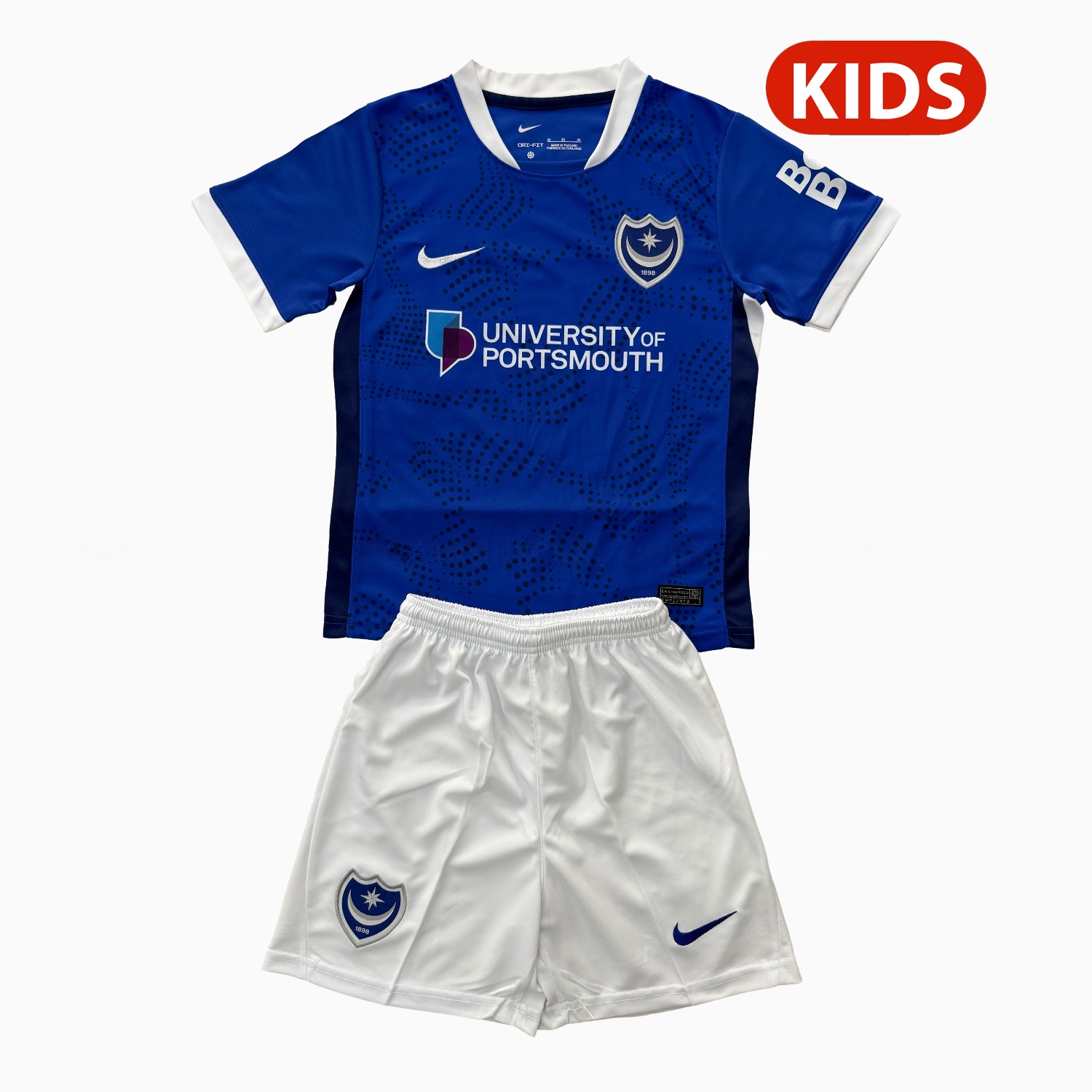 Portsmouth 25-26 Home Kids Kit - ManixJersey