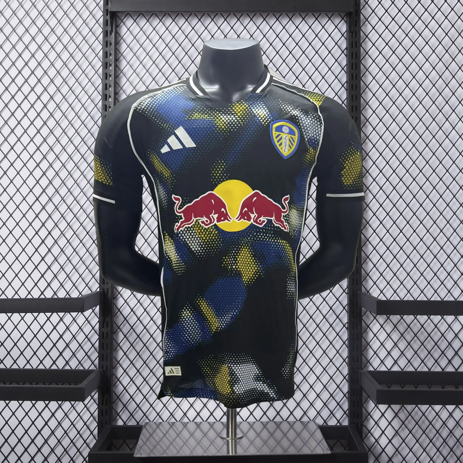 Leeds United 25-26 Third Black Jersey - Player Version - ManixJersey