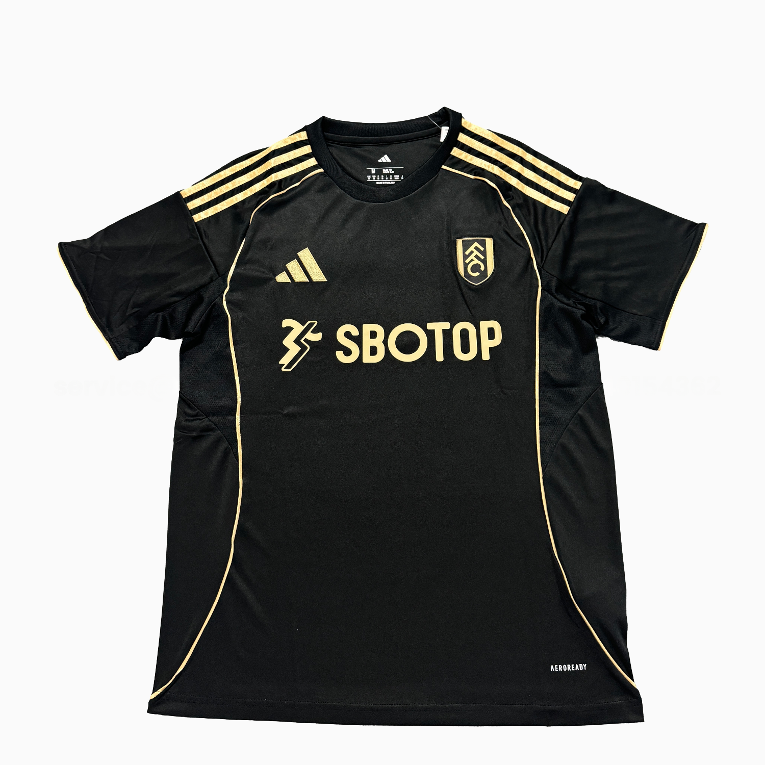 Fulham 25-26 Third Black Jersey - Fans Version - ManixJersey