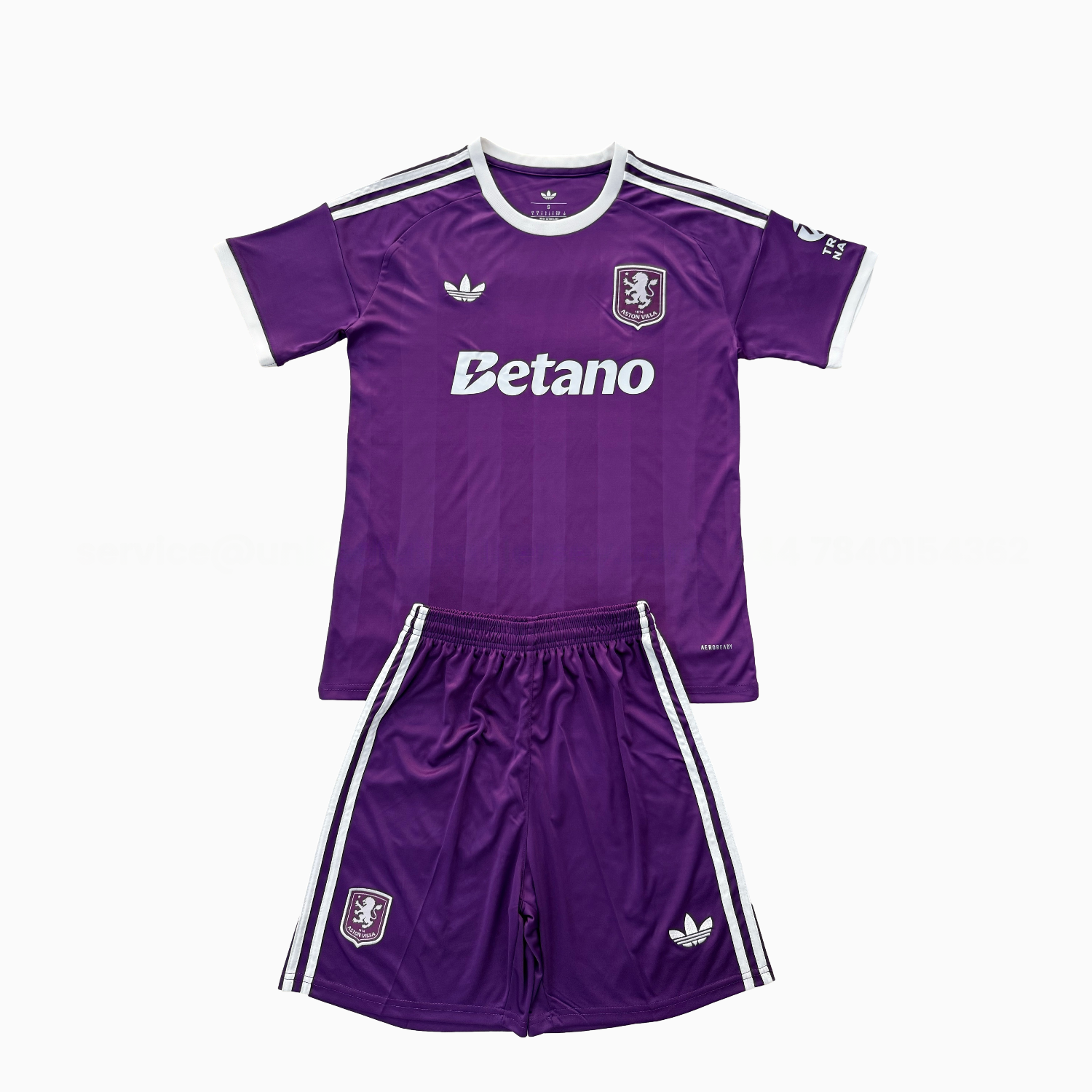 Aston Villa 25-26 Purple Goalkeeper Men's Adult Jersey Set - Fans Version - ManixJersey