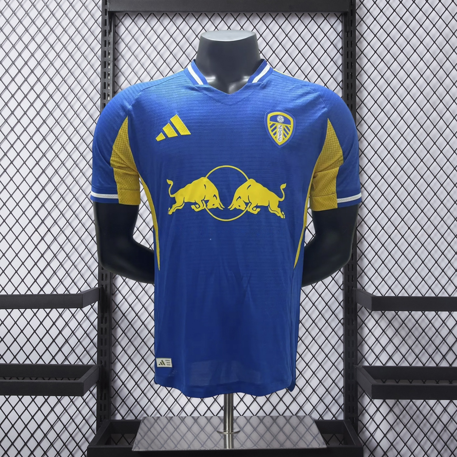Leeds United 25-26 Away Blue Jersey - Player Version - ManixJersey