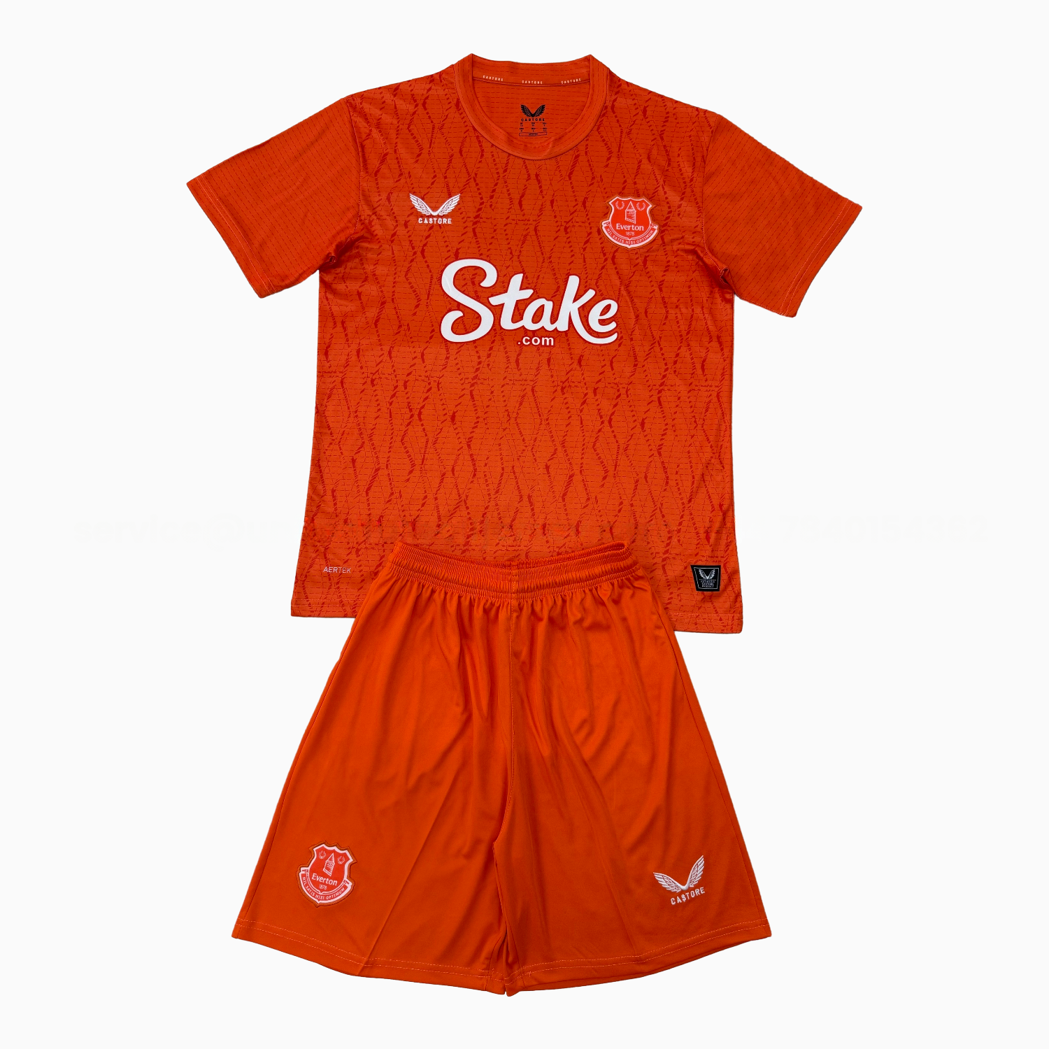 Everton 25-26 Orange Goalkeeper Men's Adult Jersey Set - Fans Version - ManixJersey