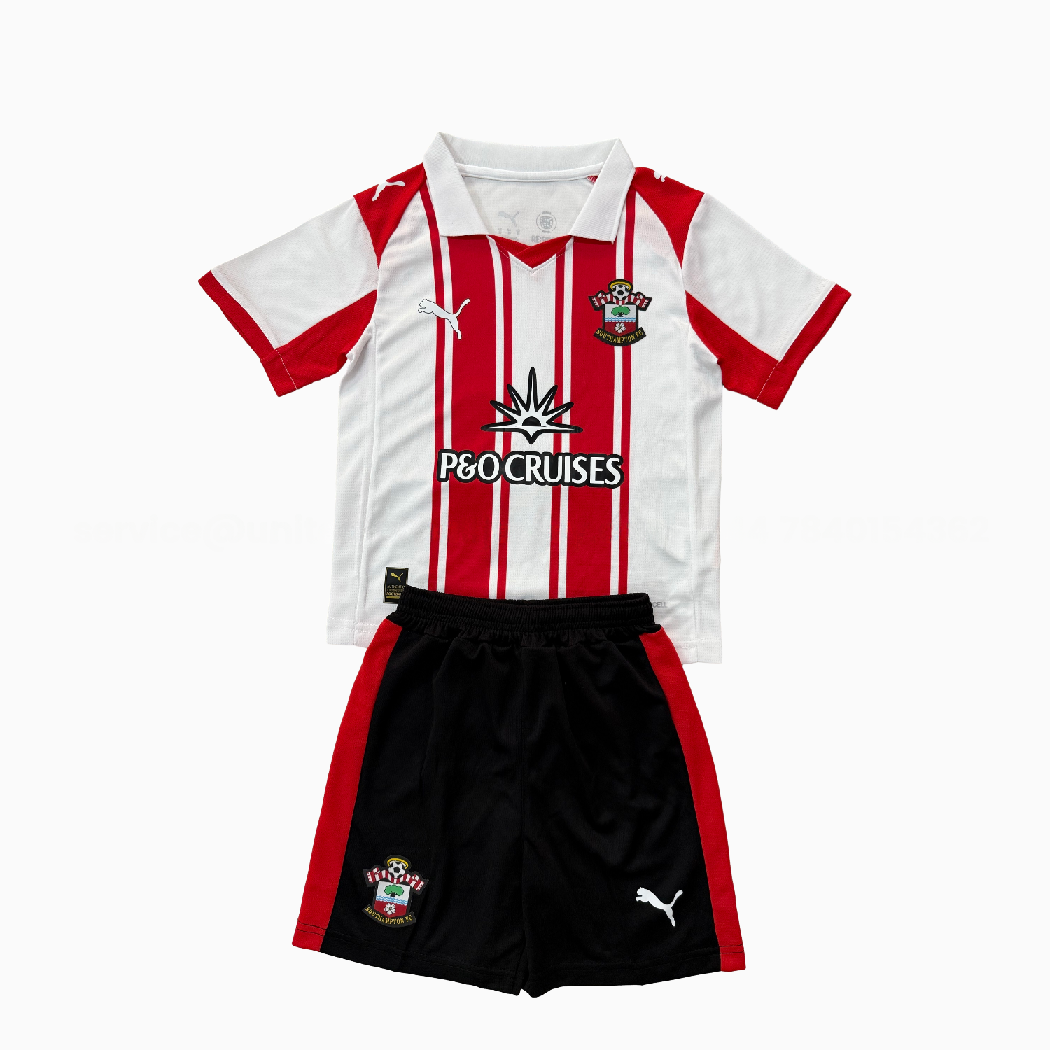 Southampton 25-26 Home Men's Adult Jersey Set - Fans Version - ManixJersey