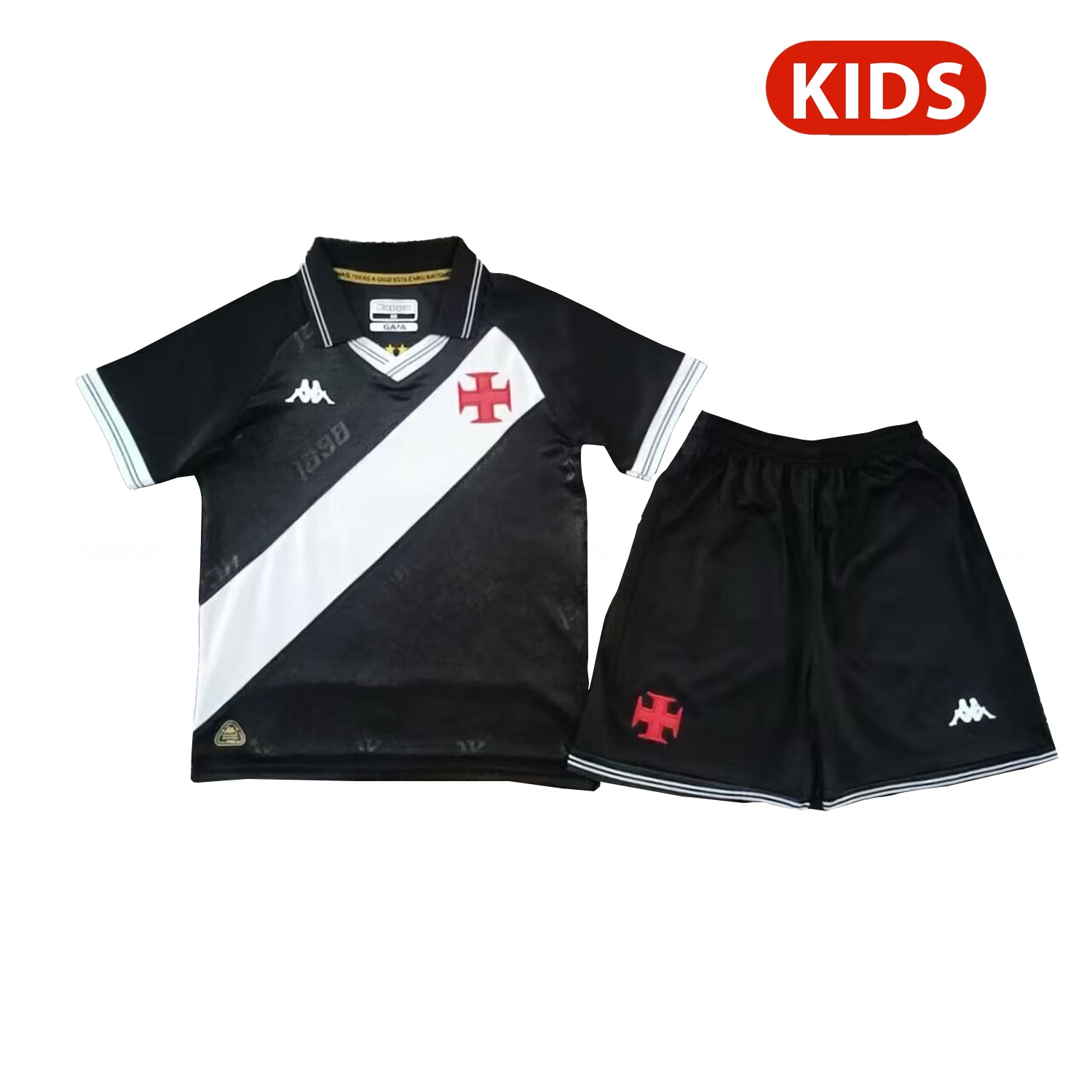 Vasco da Gama 25-26 Home Unsponsored Kids Kit - ManixJersey