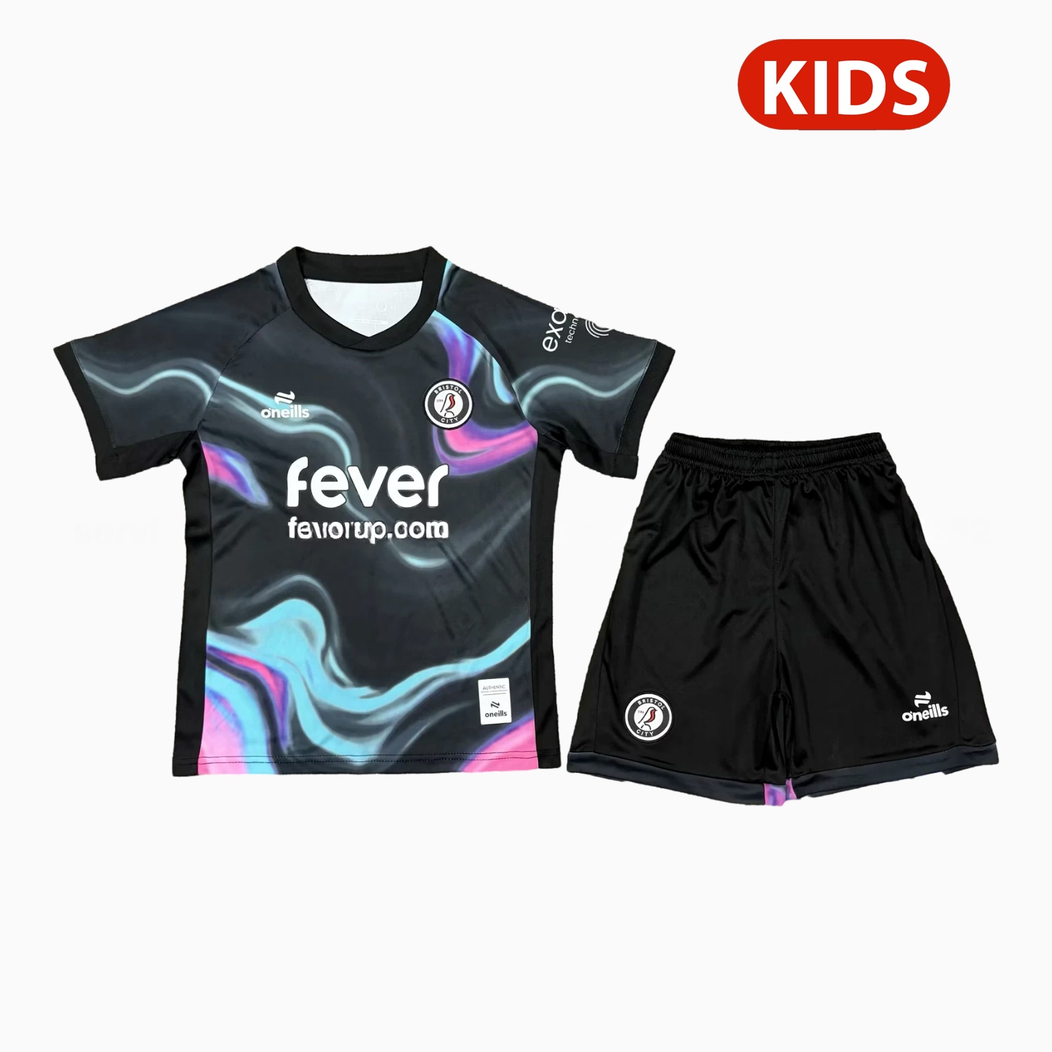Bristol City 25-26 Third Fantasy Colors Kids Kit - ManixJersey