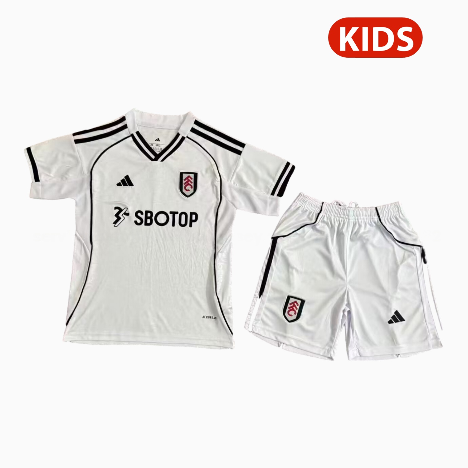 Fulham 25-26 Home Kids Kit - ManixJersey