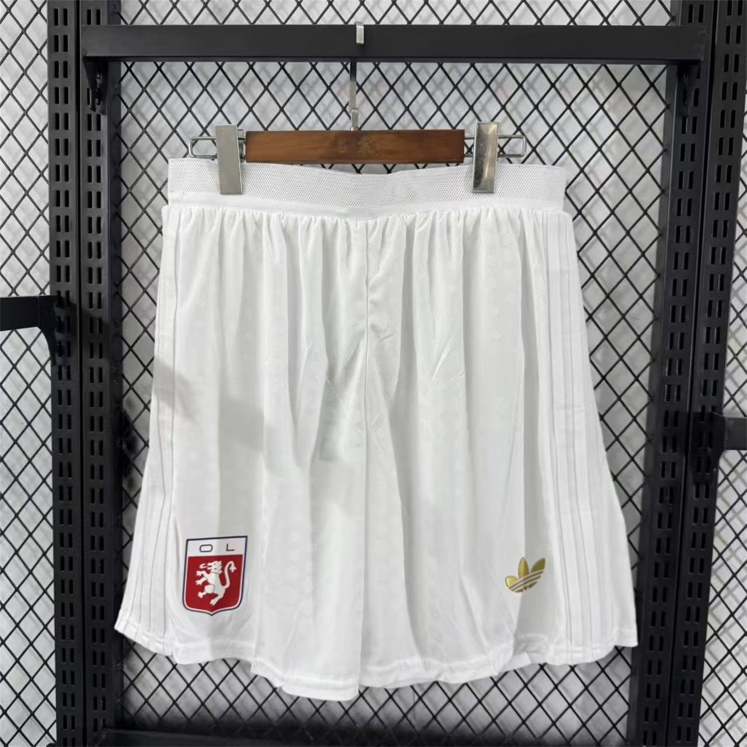Lyon 25-26 Anniversary White Shorts - Player Version - ManixJersey