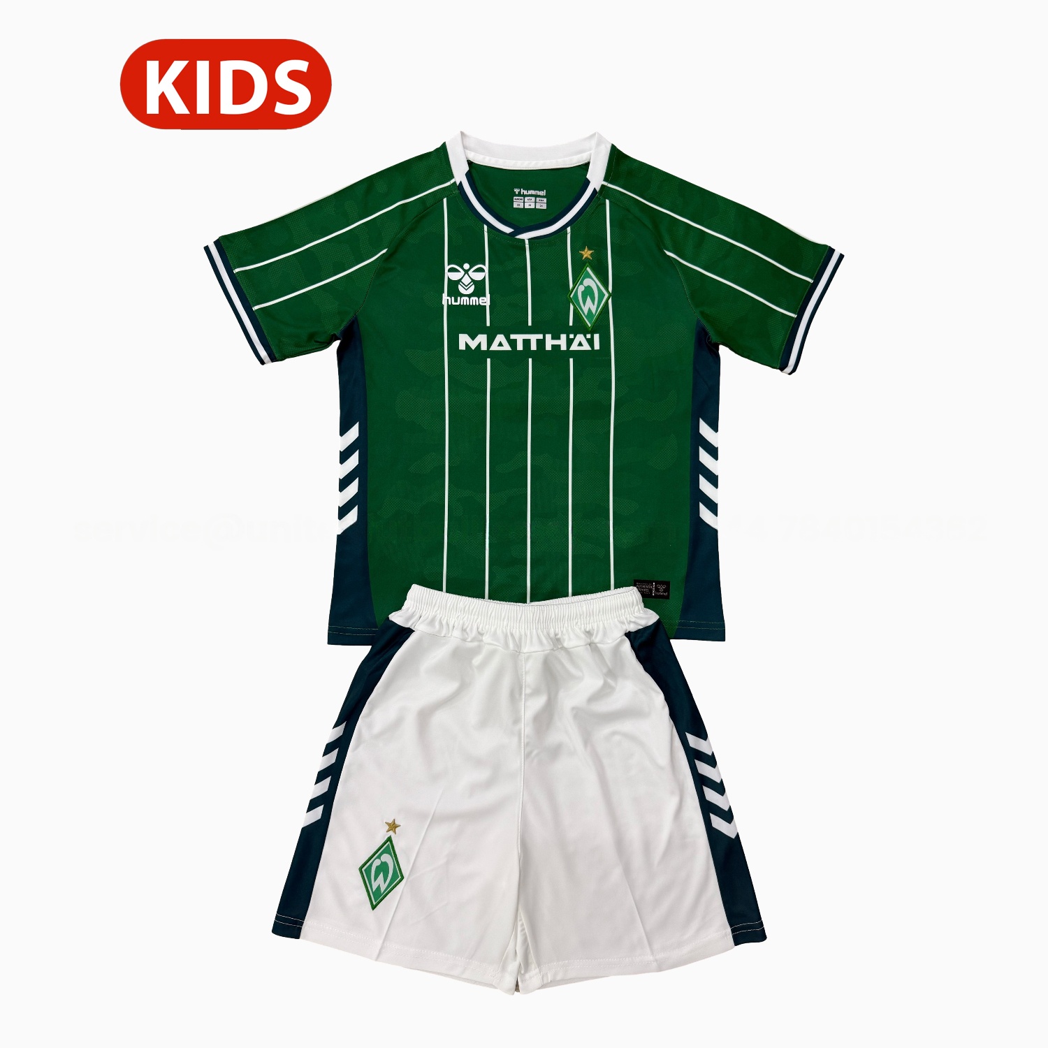 Werder Bremen 25-26 Home Kids Kit - ManixJersey