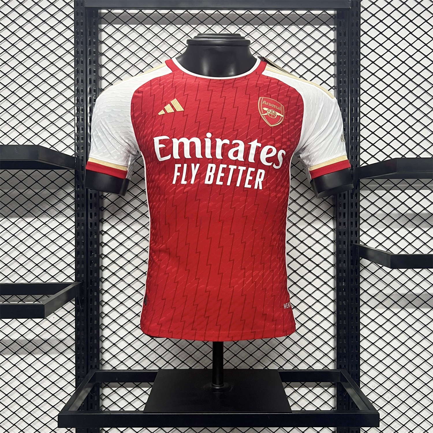 Retro Arsenal 2023-24 Home Red Jersey - Player Version - ManixJersey