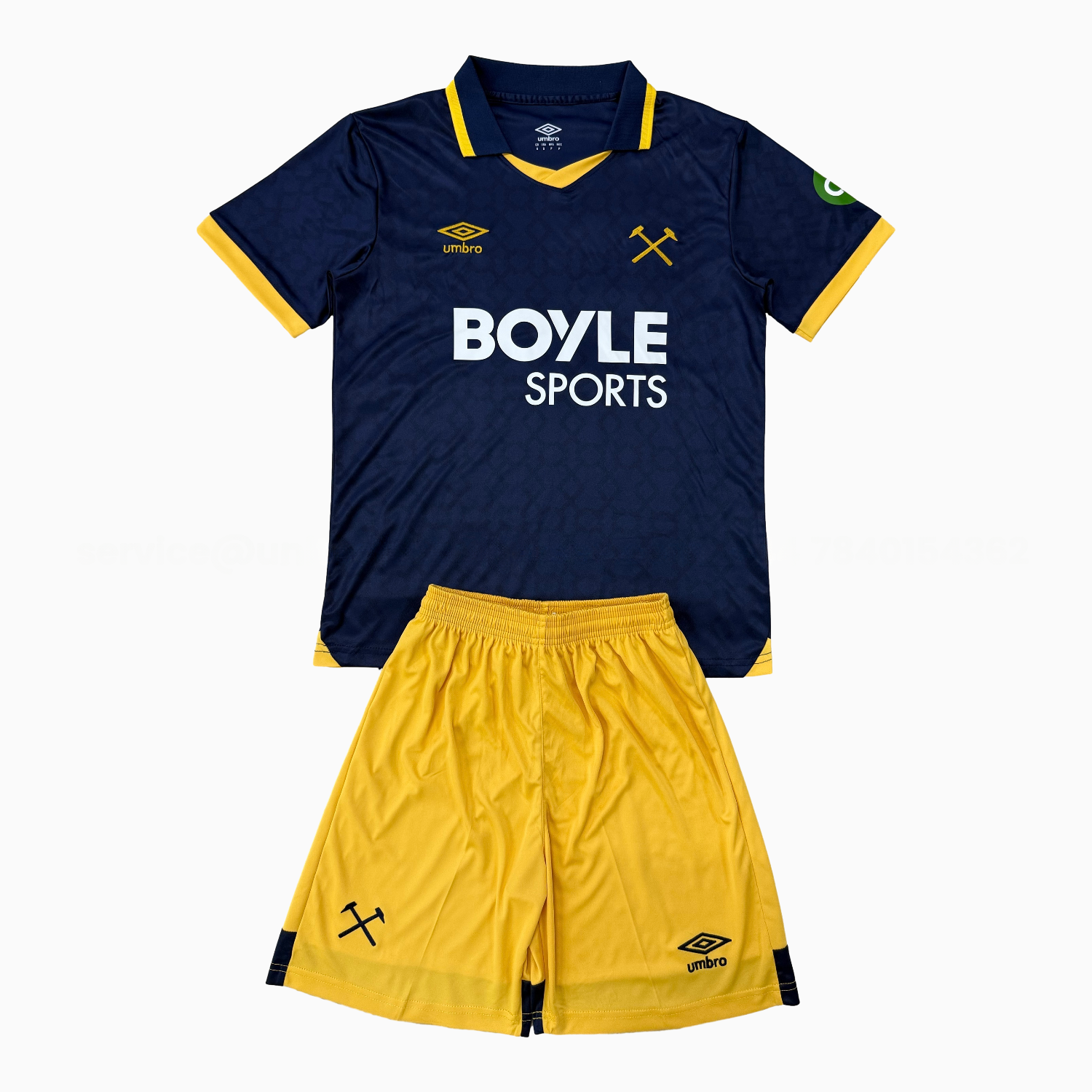 West Ham United 25-26 Third Men's Adult Jersey Set - Fans Version - ManixJersey