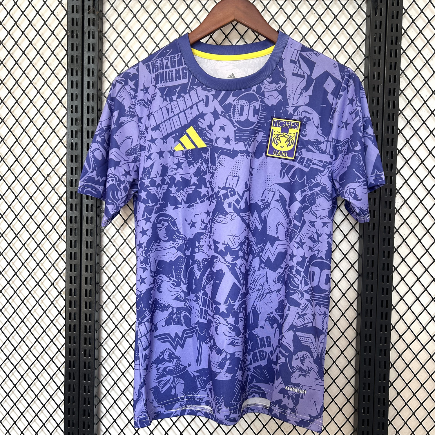 Tigres UANL 25-26 Blue And Purple Pre-match Training Jersey - Fans Version - ManixJersey