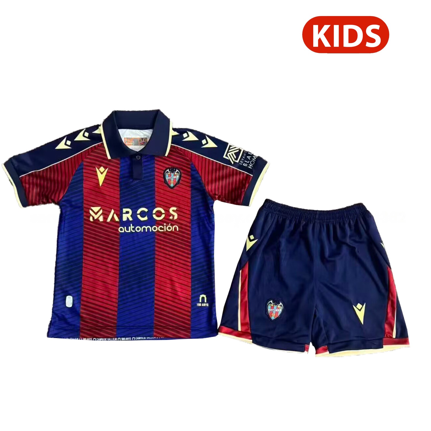 Levante UD 25-26 Home Kids Kit - ManixJersey