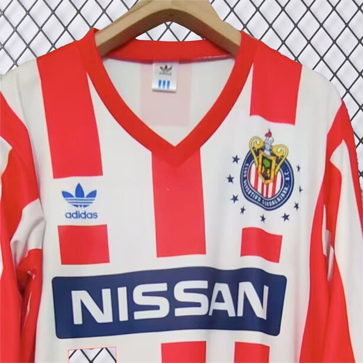 Retro Chivas de Guadalajara 1990-91 Home Long Sleeves Jersey - ManixJersey
