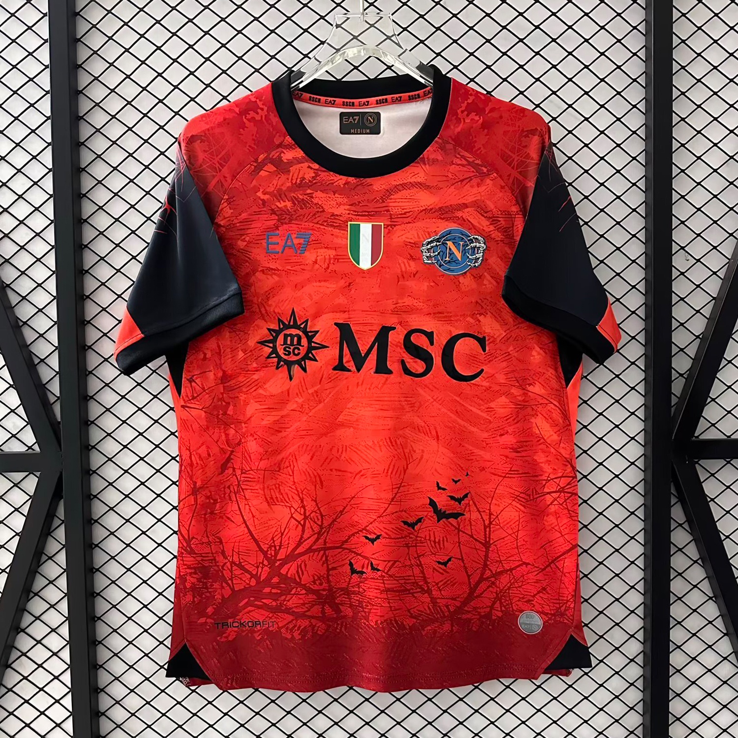 Napoli 25-26 Halloween Orange Goalkeeper Jersey - Fans Version - ManixJersey