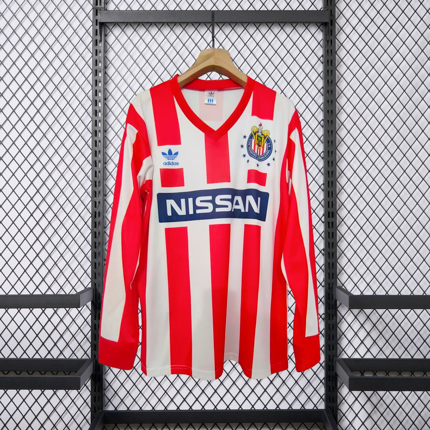 Retro Chivas de Guadalajara 1990-91 Home Long Sleeves Jersey - ManixJersey