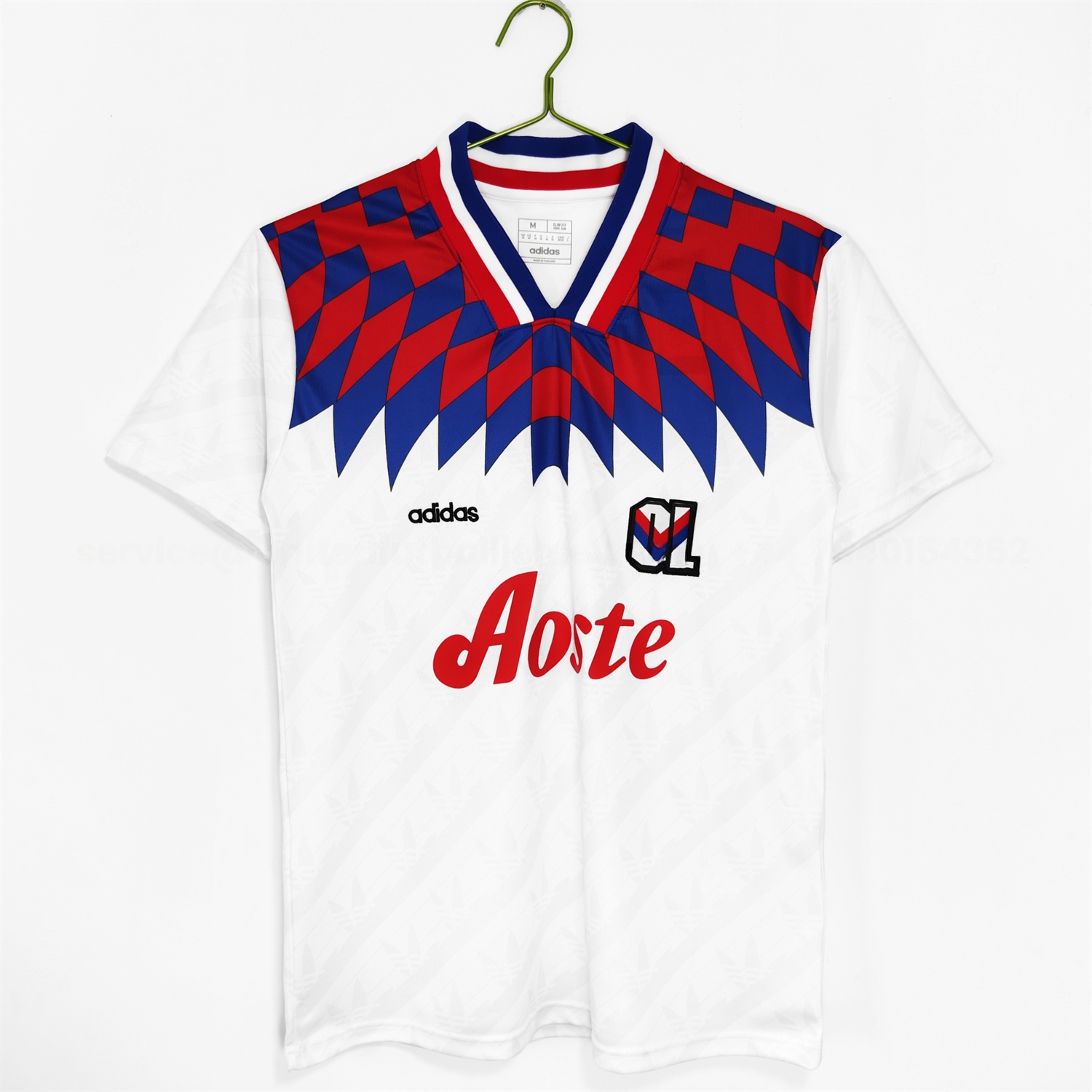 Retro Lyon 1995-96 Home Jersey - ManixJersey