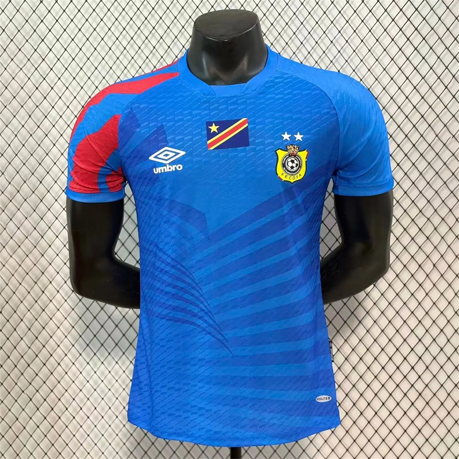 Retro Congo 2023 Home Blue Jersey - Player Version - ManixJersey