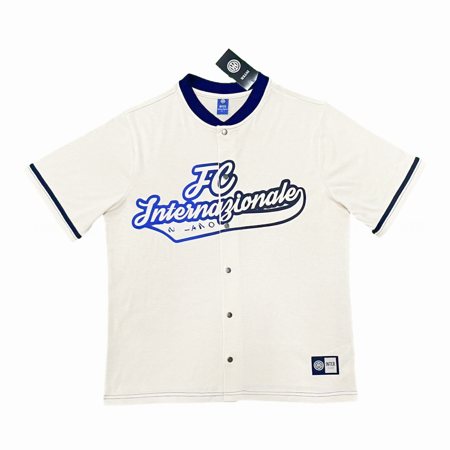 Inter Milan 25-26 White Baseball Jersey - ManixJersey