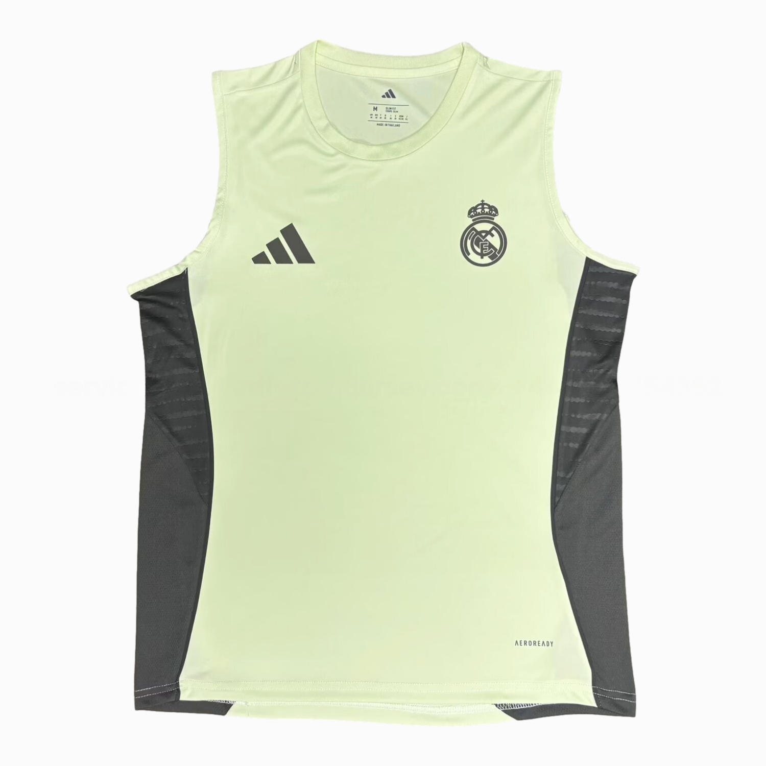 Real Madrid 25-26 Light Green Training Vest - Fans Version - ManixJersey