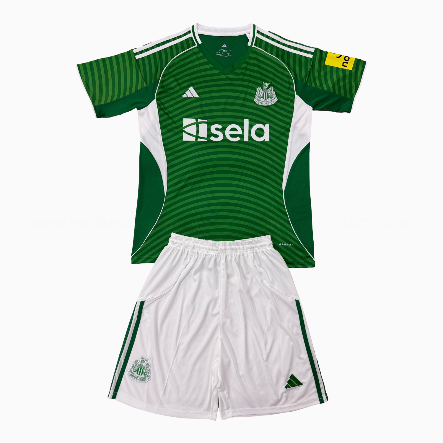 Newcastle United 25-26 Away Men's Adult Jersey Set - Fans Version - ManixJersey