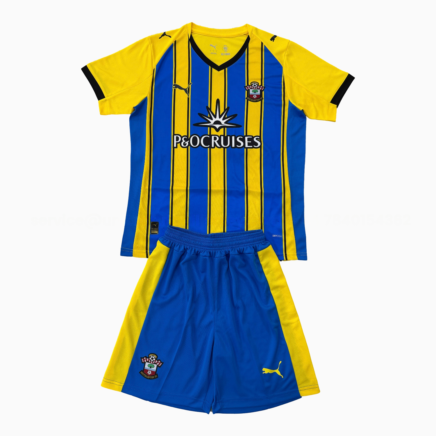 Southampton 25-26 Away Men's Adult Jersey Set - Fans Version - ManixJersey