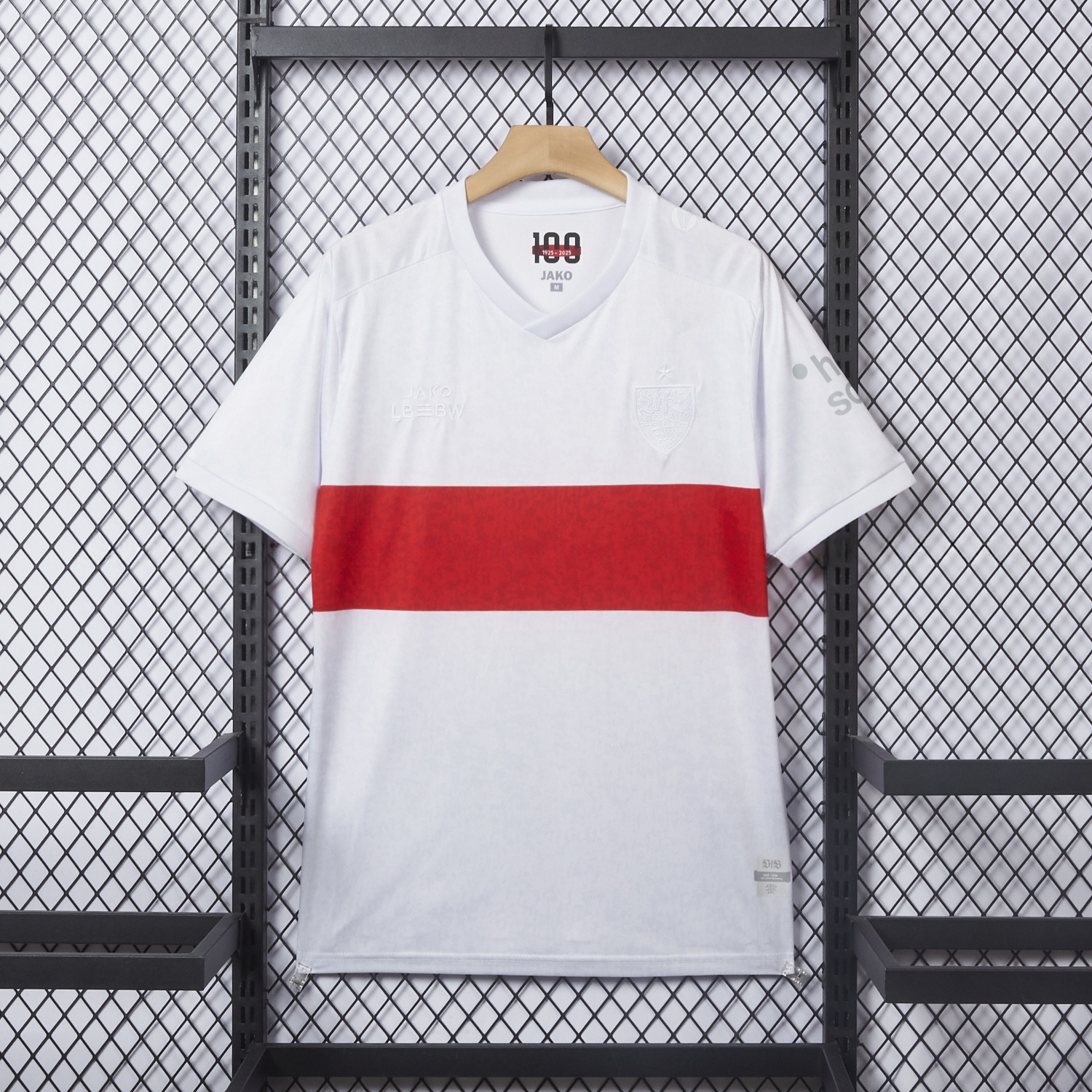 【Embroidered Team Badge】Stuttgart 25-26 100th Anniversary Jersey - Fans Version - ManixJersey