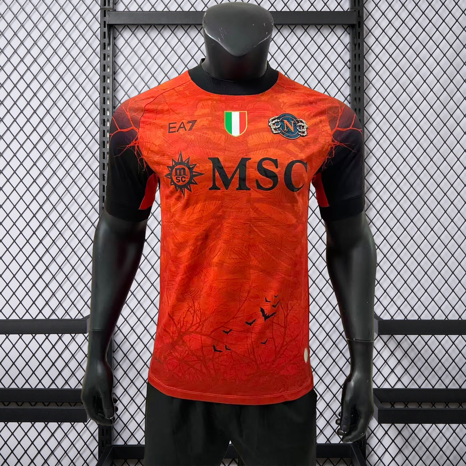 Napoli 25-26 Halloween Orange Goalkeeper Jersey - Player Version - ManixJersey