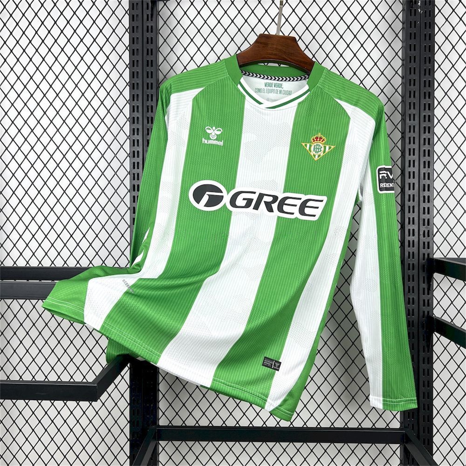 Real Betis 25-26 Home Long Sleeves Jersey - Fans Version - ManixJersey