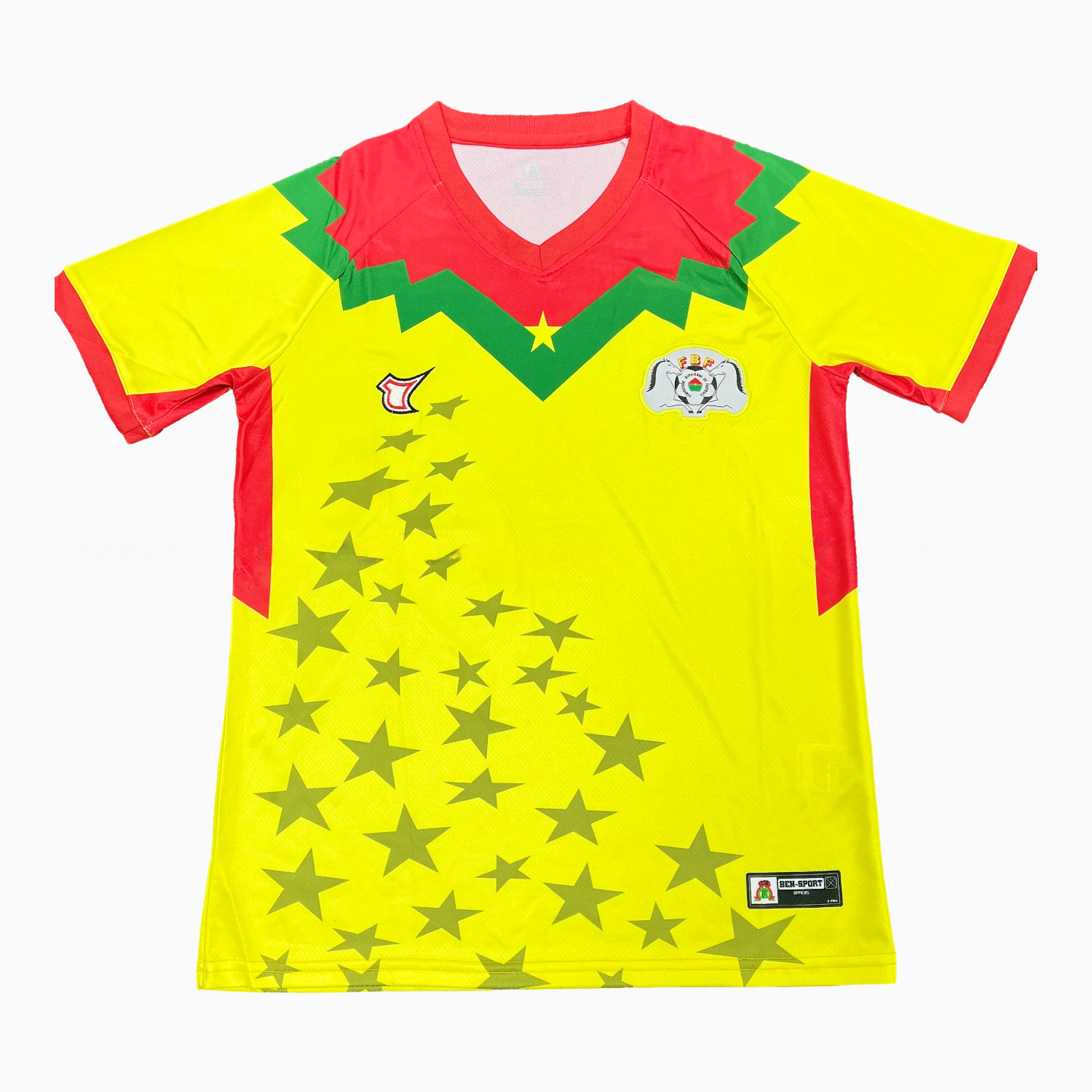 Burkina Faso 2026 Third Stars Yellow Special Jersey - Fans Version - ManixJersey