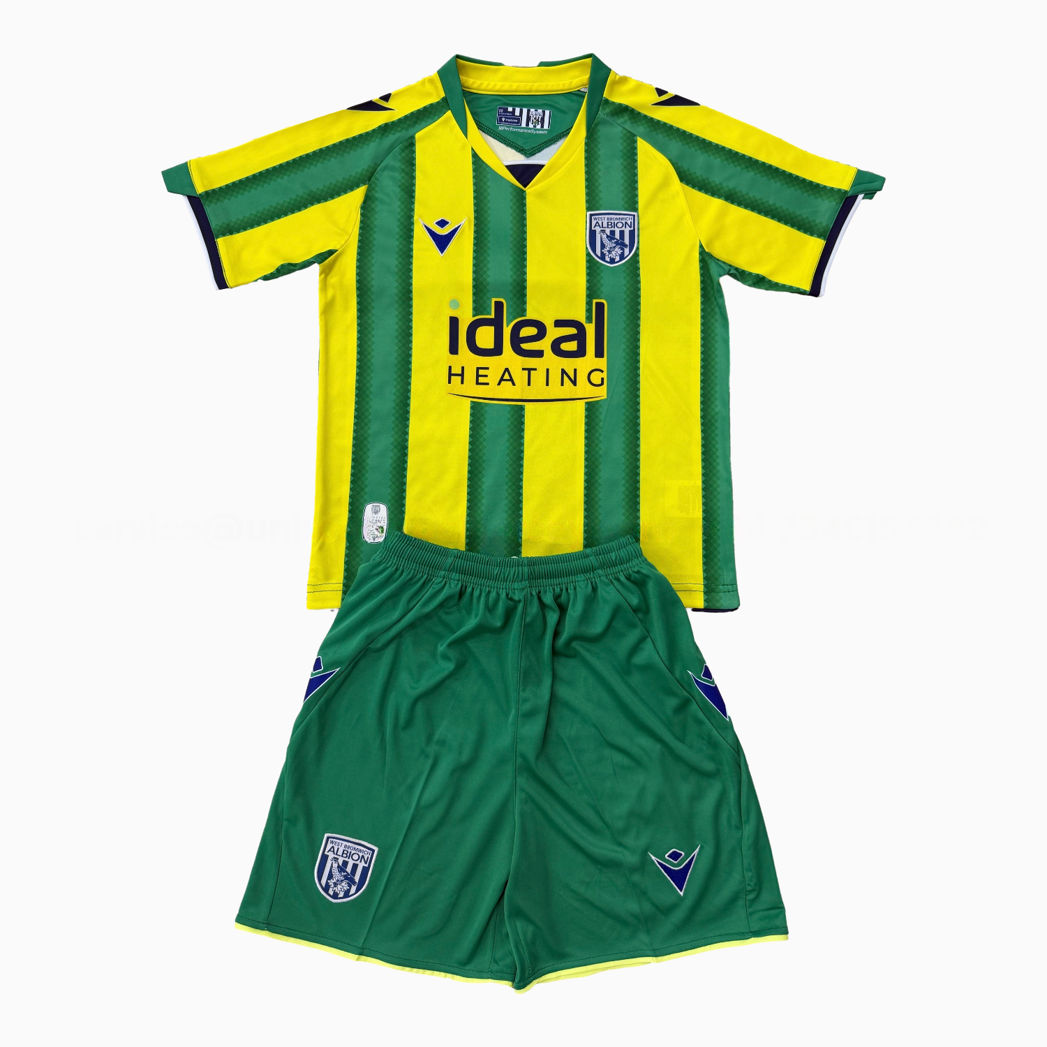 West Bromwich Albion 25-26 Away Men's Adult Jersey Set - Fans Version - ManixJersey