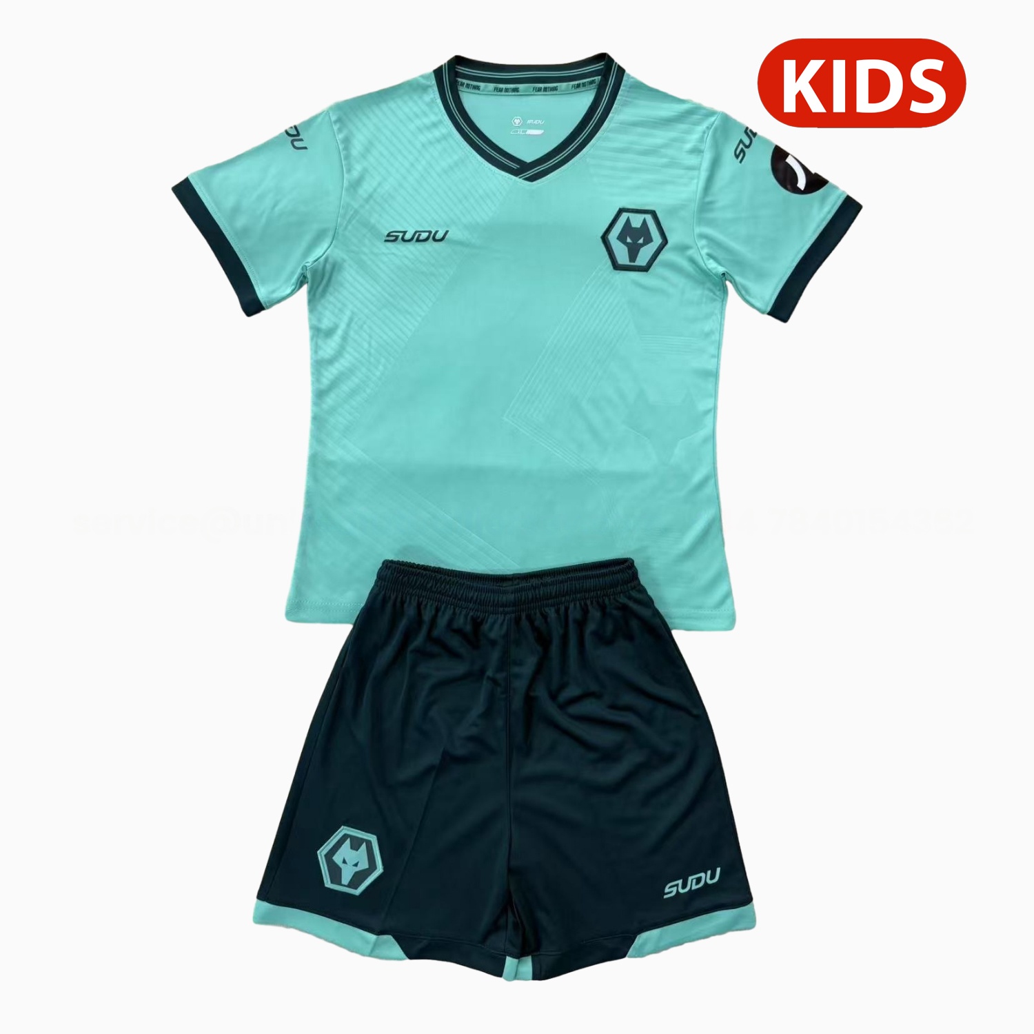 Wolverhampton Wanderers Wolves 25-26 Away Kids Kit - ManixJersey