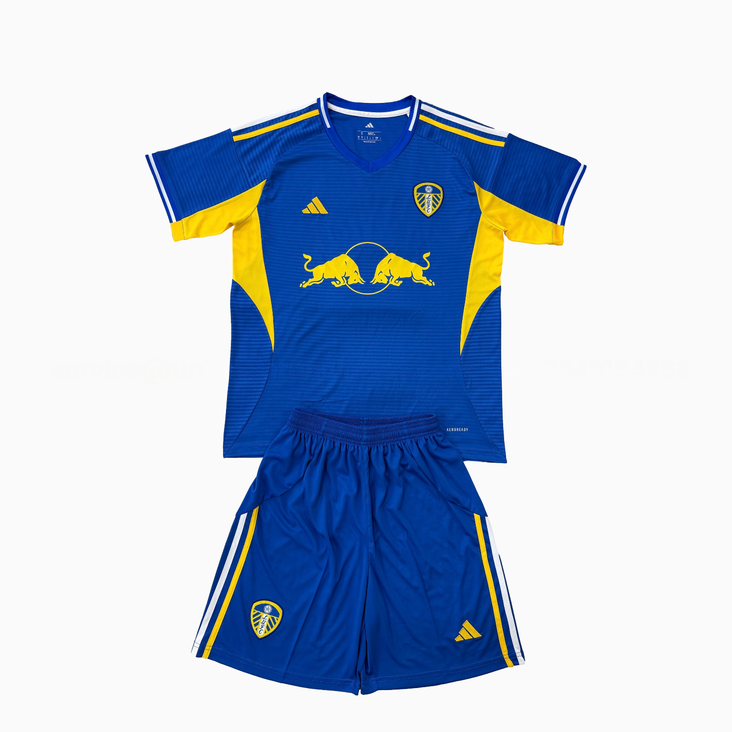 Leeds United 25-26 Away Men's Adult Jersey Set - Fans Version - ManixJersey