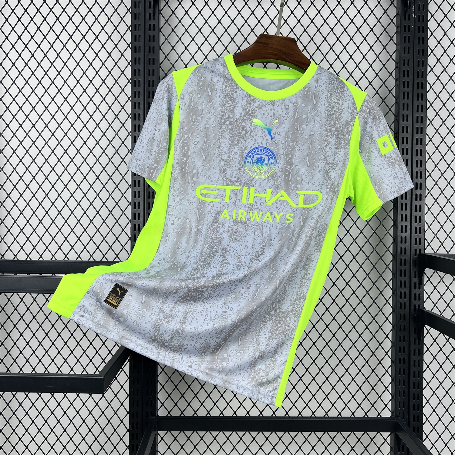 Manchester City 25-26 Third Grey Jersey - Fans Version - ManixJersey