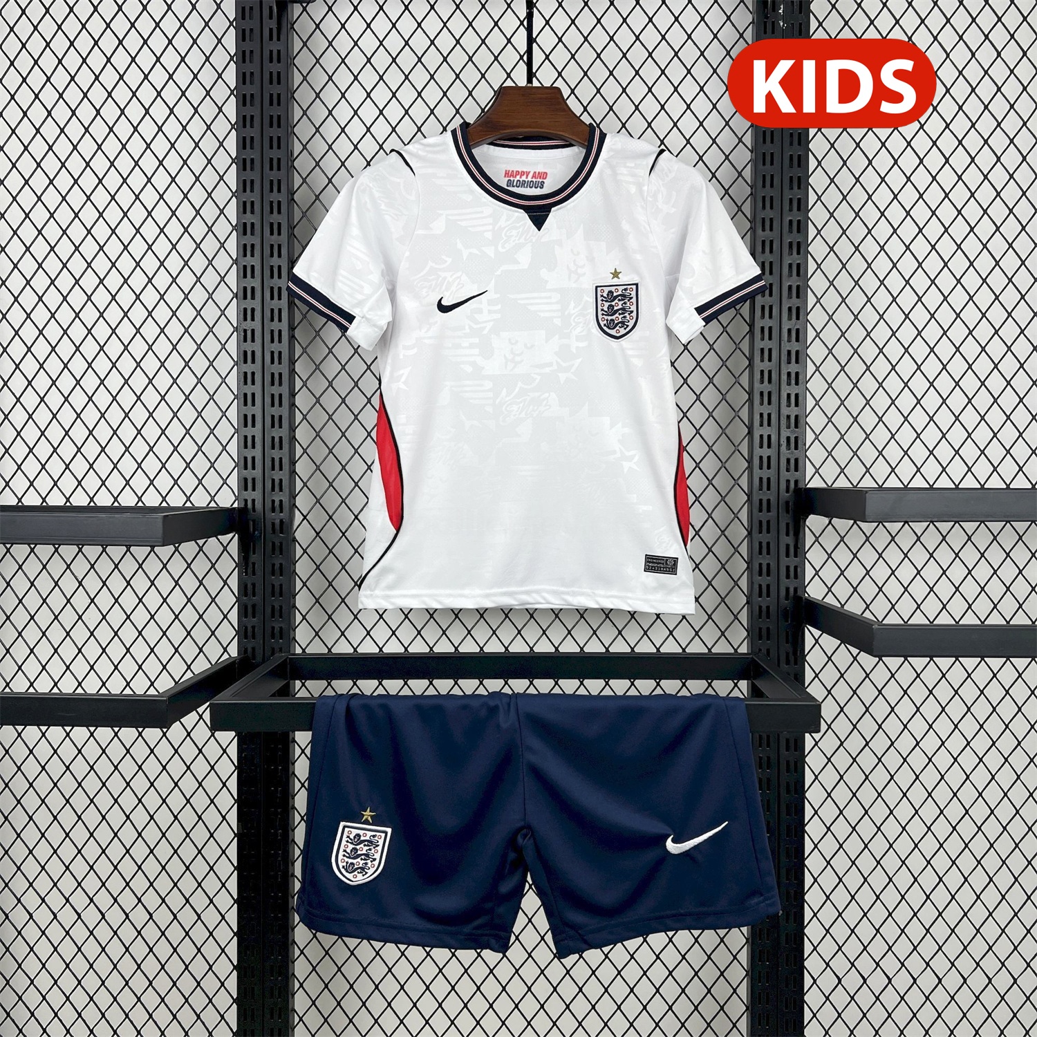 England 2026 Home White Kids Kit - ManixJersey