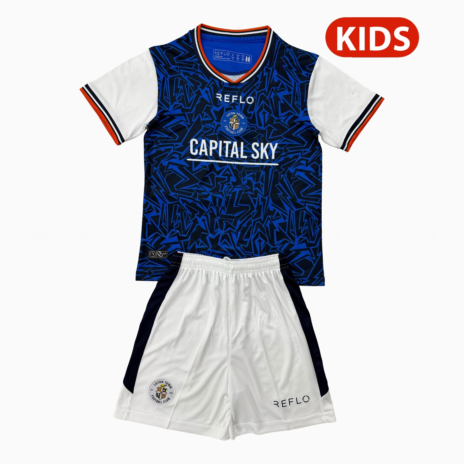 Luton Town 25-26 Away Kids Kit - ManixJersey