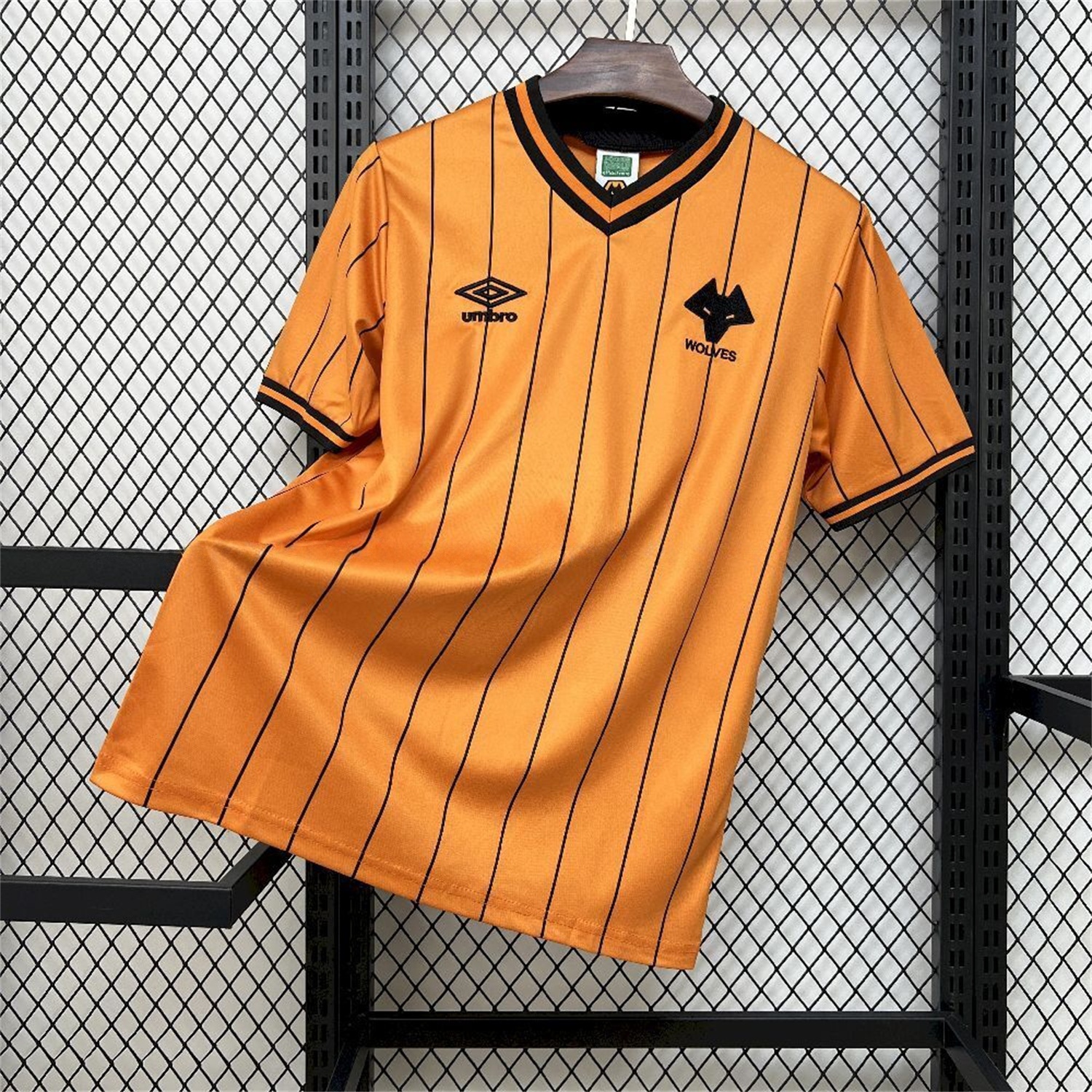 Retro Wolverhampton Wanderers Wolves 1985-86 Home Jersey - ManixJersey