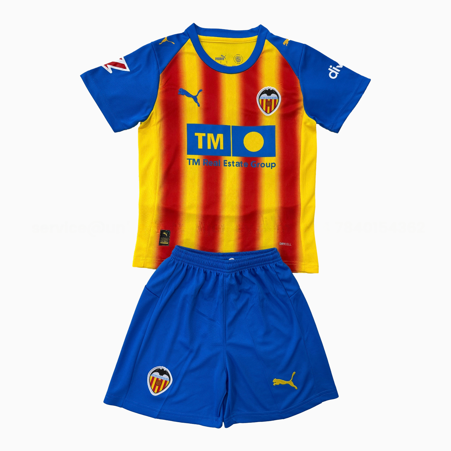 Valencia 25-26 Third Men's Adult Jersey Set - Fans Version - ManixJersey