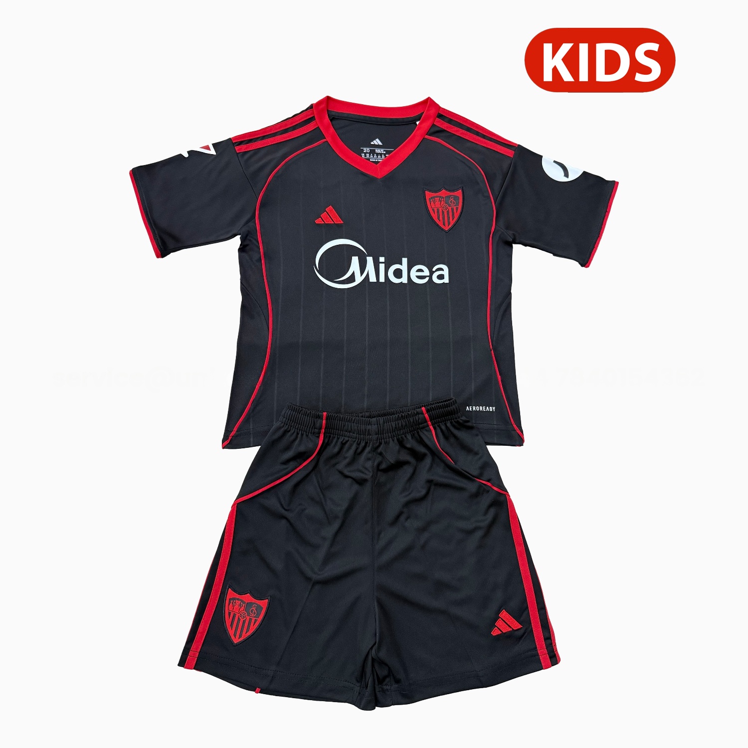 Sevilla 25-26 Third Kids Kit - ManixJersey