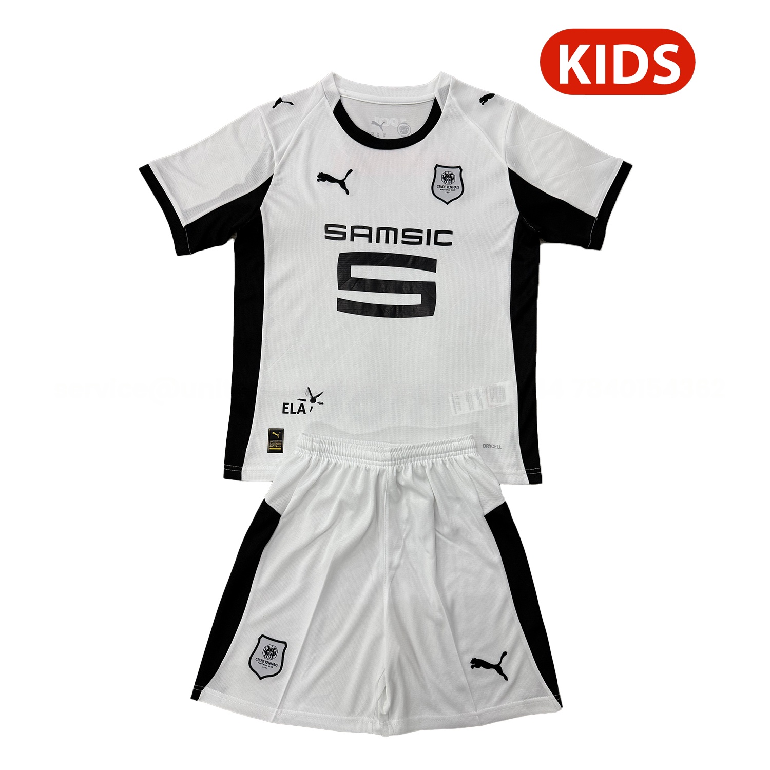 Stade Rennais 25-26 Away Kids Kit - ManixJersey