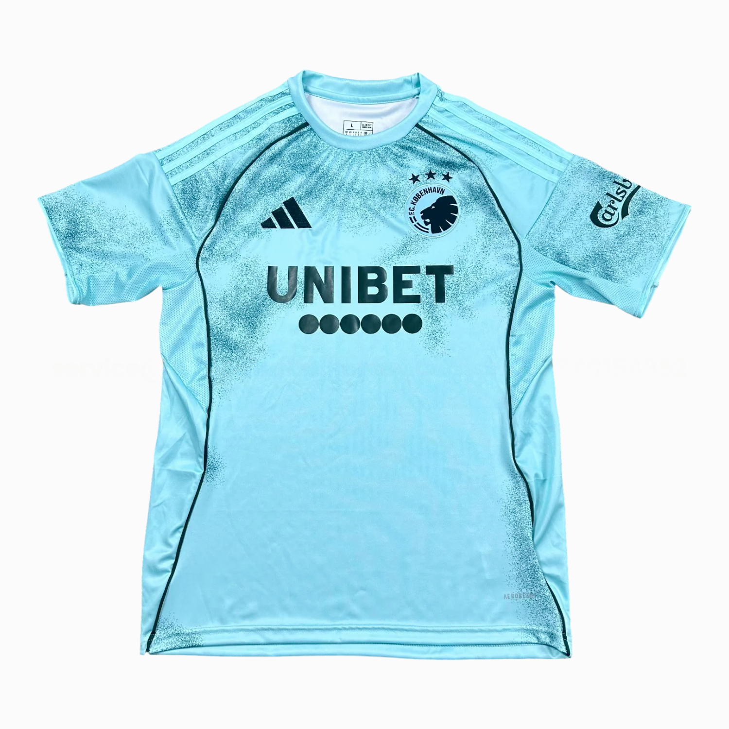 Copenhagen 25-26 Third Cyan Jersey - Fans Version - ManixJersey