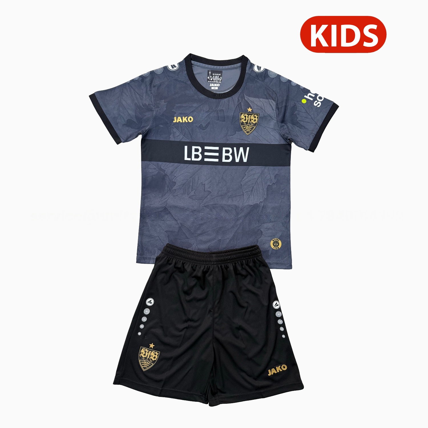 Stuttgart 25-26 Third Kids Kit - ManixJersey