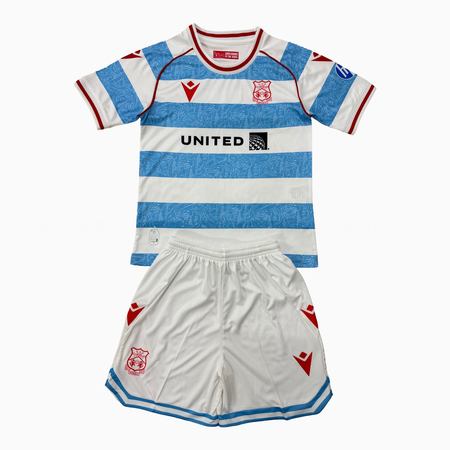 Wrexham 25-26 Third Men's Adult Jersey Set - Fans Version - ManixJersey