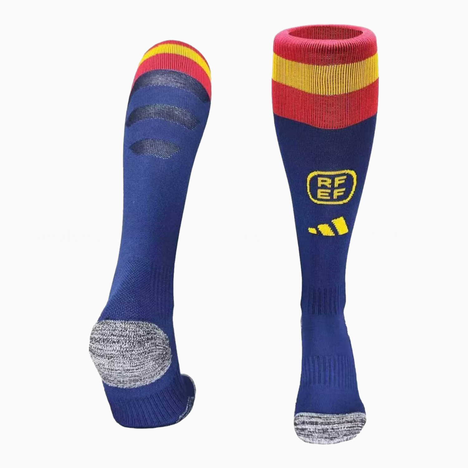 Spain 2026 Home Socks - Blue - ManixJersey
