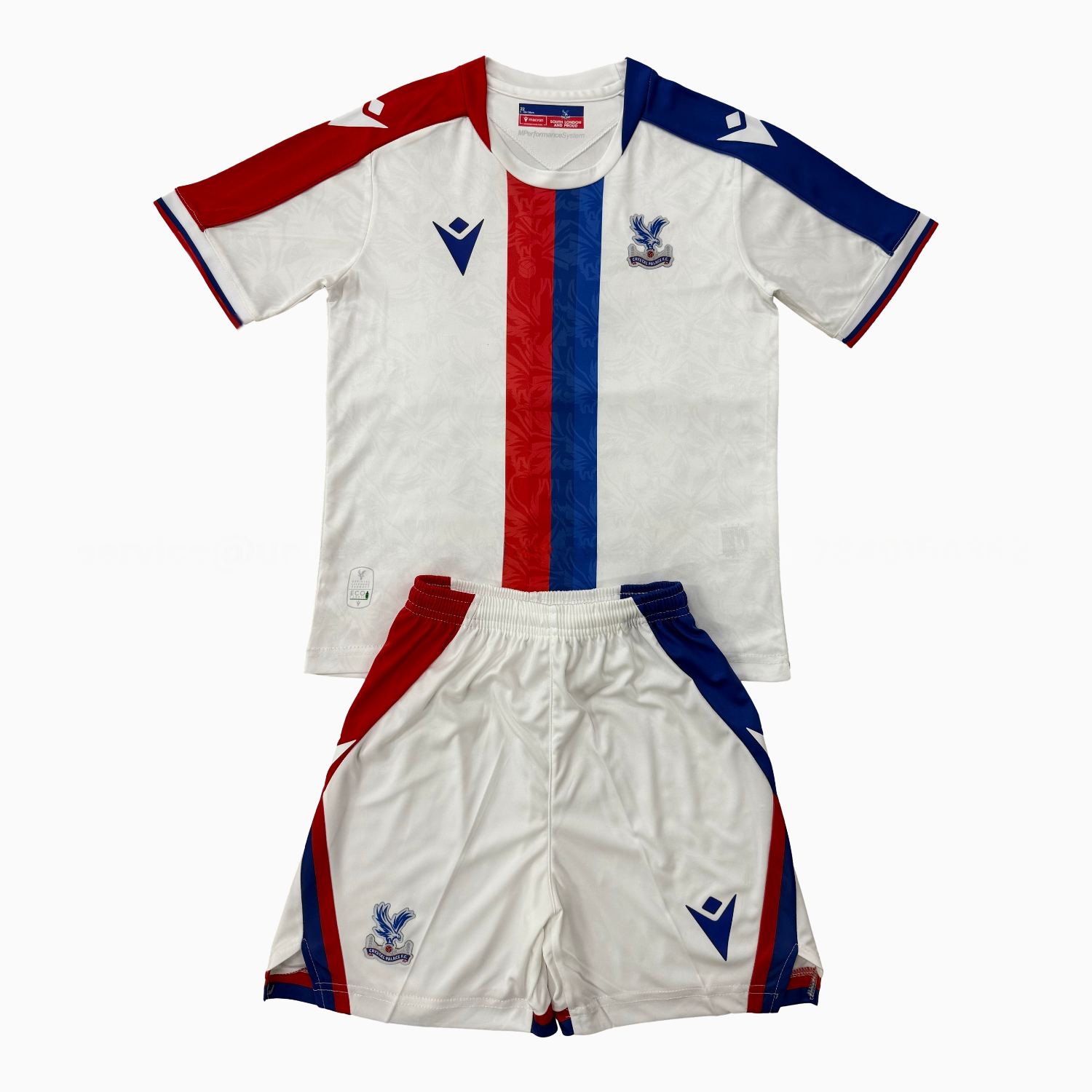 Crystal Palace 25-26 Away Men's Adult Jersey Set - Fans Version - ManixJersey