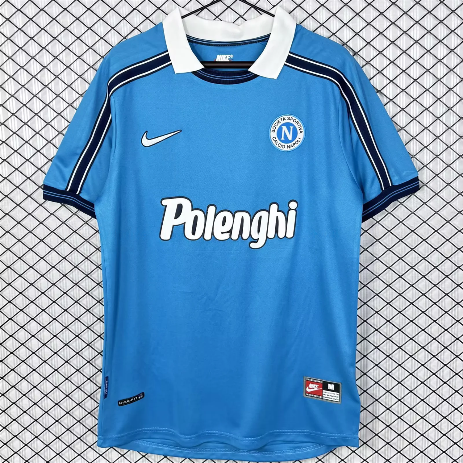 Retro Napoli 1998-99 Home Blue Jersey - ManixJersey