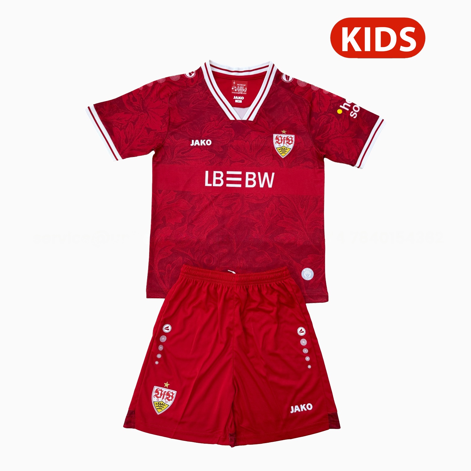 Stuttgart 25-26 Away Kids Kit - ManixJersey