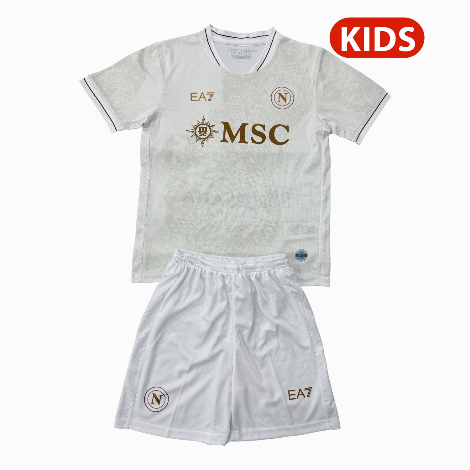Napoli 25-26 Away Kids Kit - ManixJersey