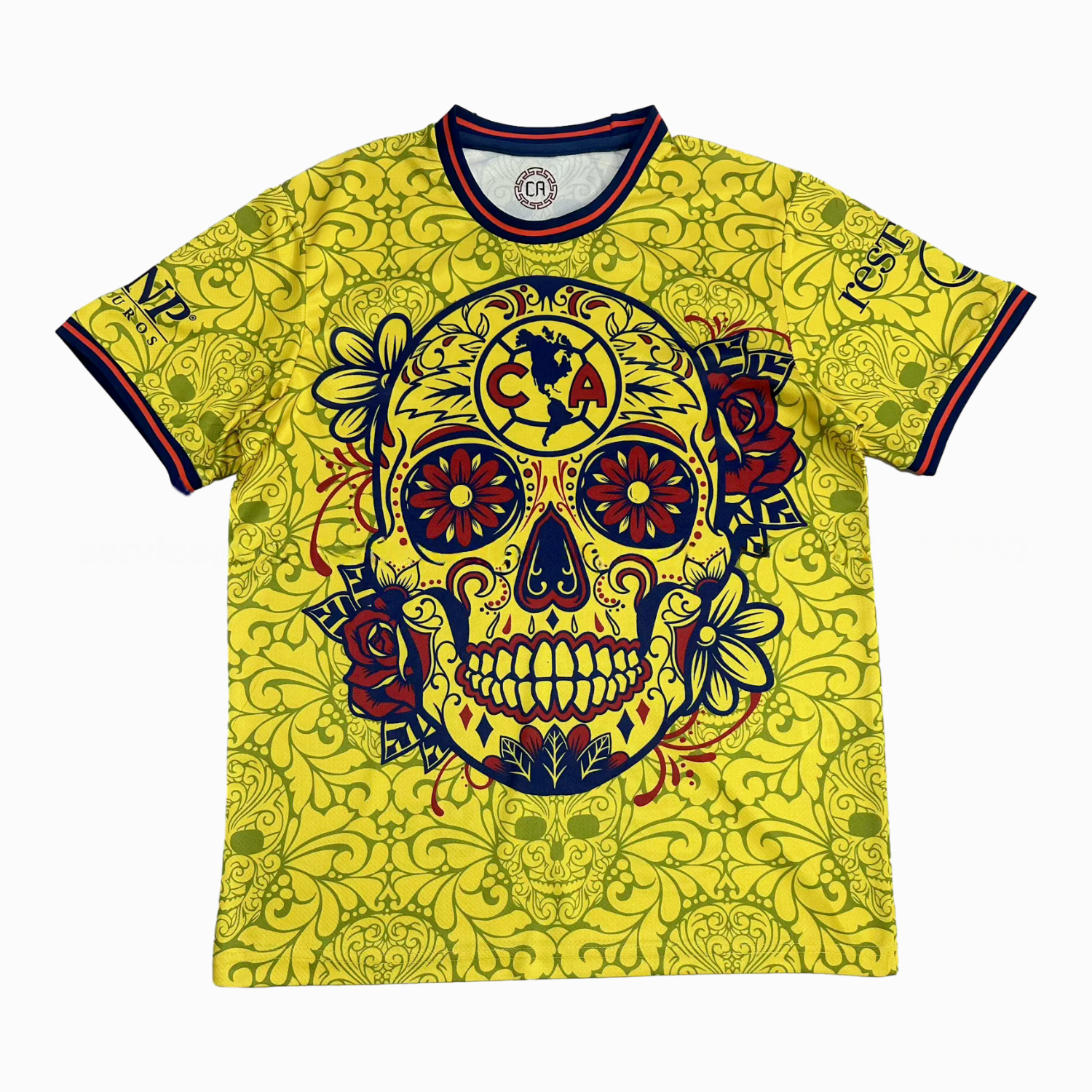 Club América 25-26 Día de Muertos Yellow Jersey - Fans Version - ManixJersey