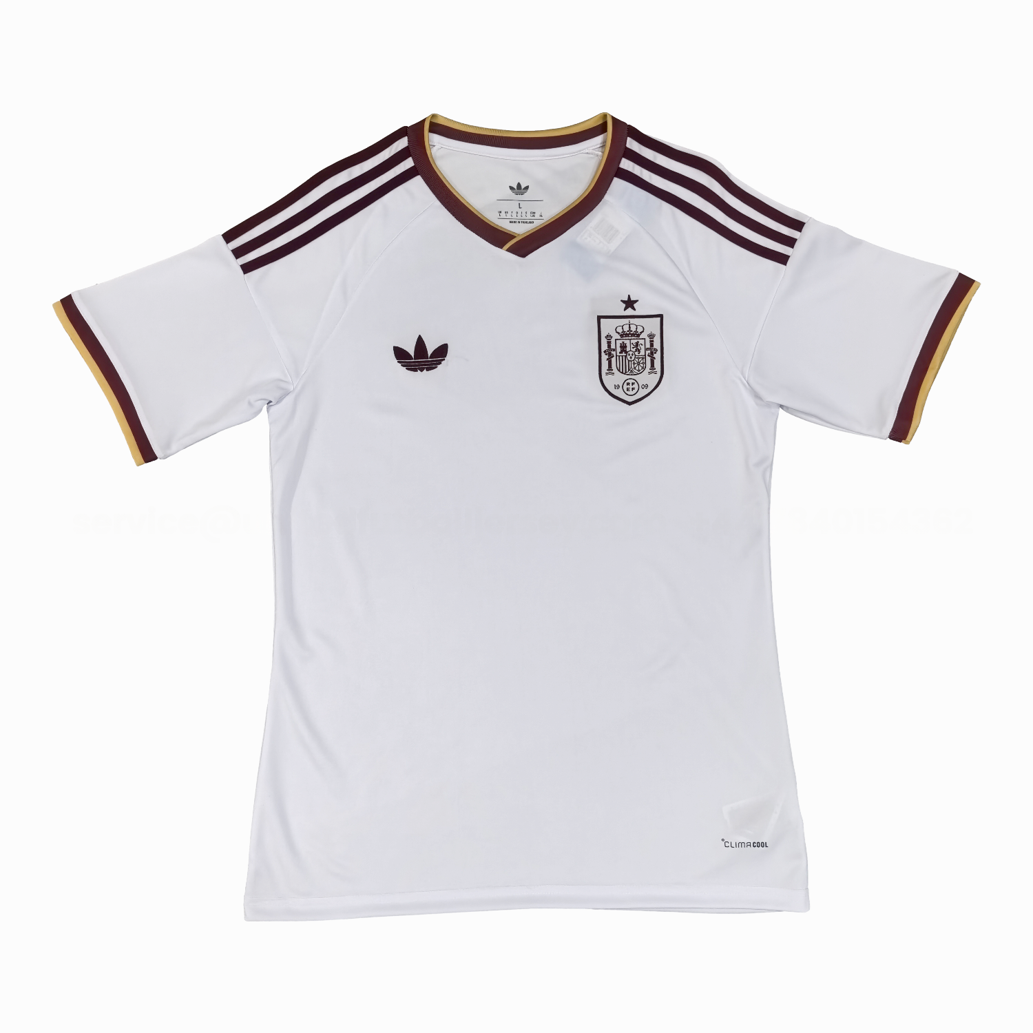 Spain 2026 Away White Jersey - Fans Version - ManixJersey